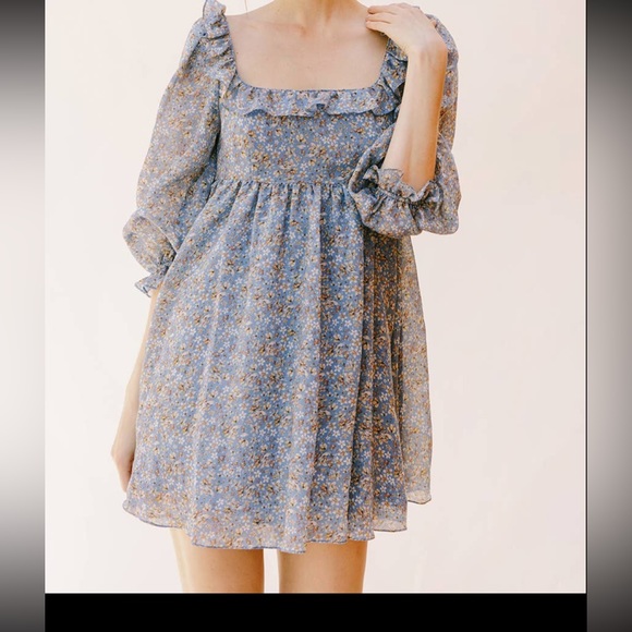 Storia Dresses Nwt Floral Baby Doll Dress Poshmark